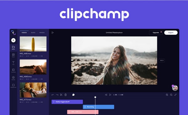 ClipChamp  is one of the best free video editing software for beginners