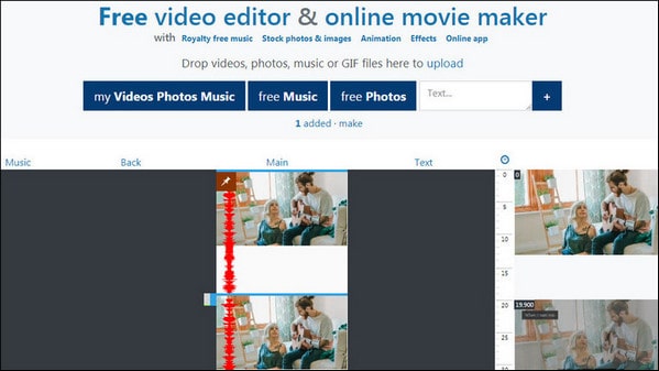 Movie Maker Online is one of the best free video editing software for beginners