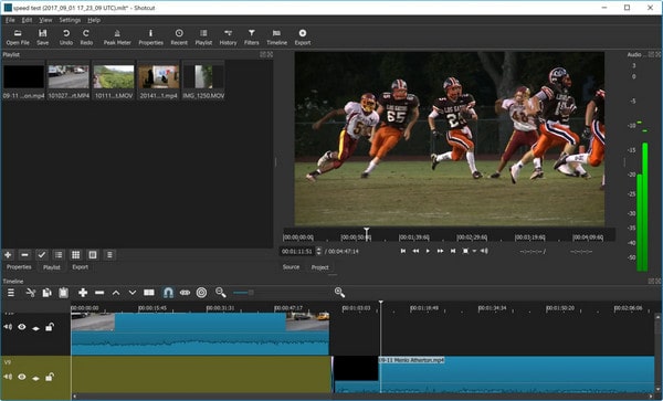 Shotcut is one of the best free video editing software for beginners