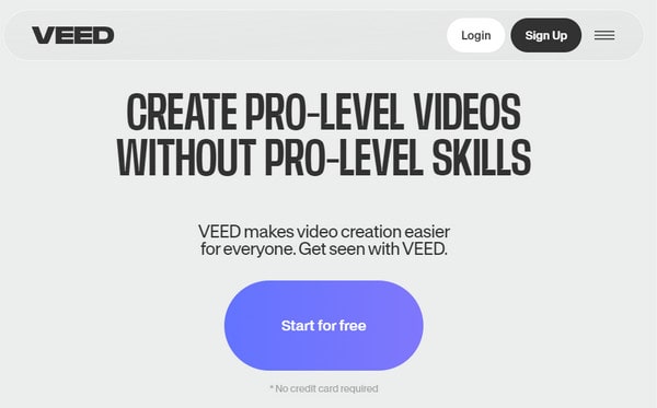 VEED Video Editor is one of the best free video editing software for beginners