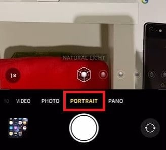 Blur Background in iPhone Video Using Portrait option