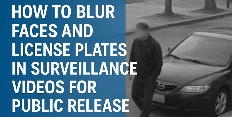 blur faces and license plates in surveillance videos