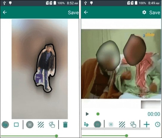 blur face in video with Blur Video and Image