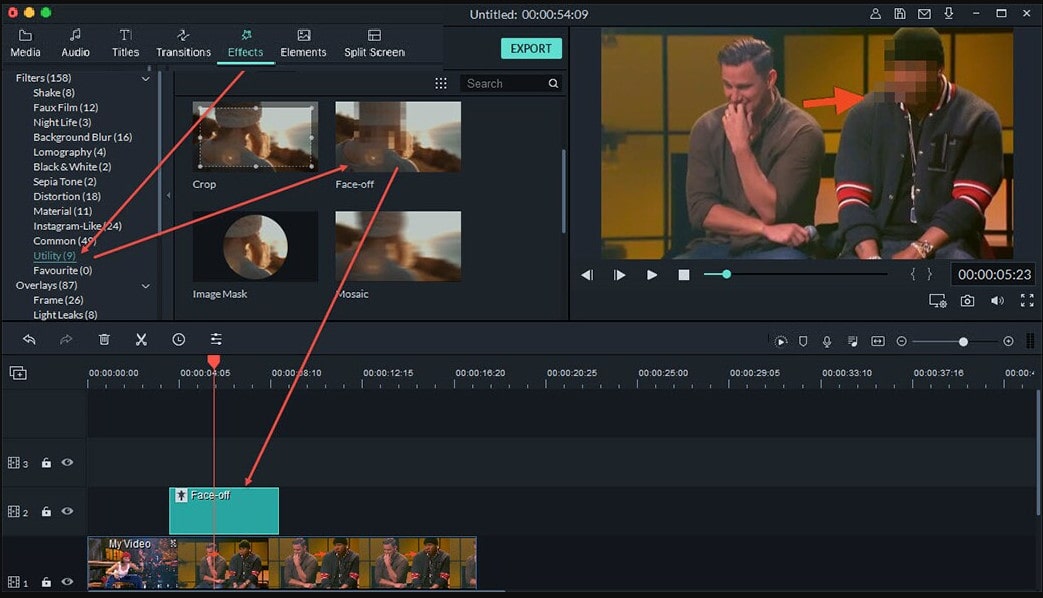 blur face in video with Final Cut Pro