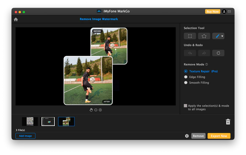imyfone markgo remove watermark from image