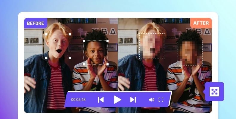 How to Mosaic Face to Keep Privacy Safe in Videos