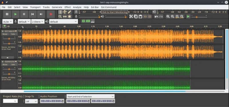 Convert YouTube Videos to WAV by Audacity