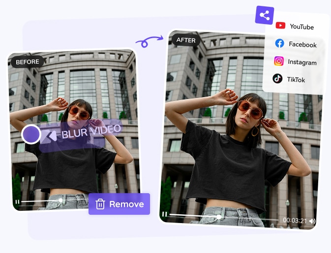 remove logo to share in platforms